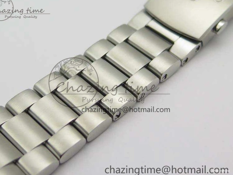 0227 Planet Ocean Master Chrono SS OM 1:1 Best Edition Gray Dial On SS Bracelet A9900 V Efficient 8116